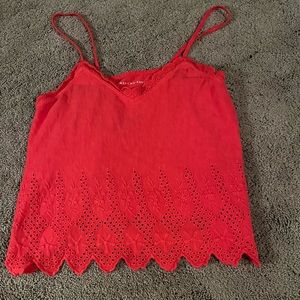 small american eagle red top